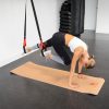 Barre à Abdominaux Fixée Sur Porte - Avec Support Mousse Pour Jambes - Réglable - Noir - Gorilla Sports - 2