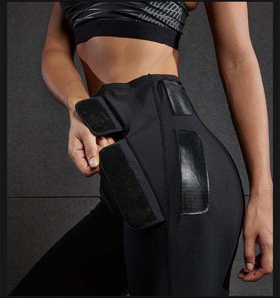 Gaine Amincissante & Sculptante Pour Femme ZPFDSG - Pantalon De Sudation - Thermo-Actif - Pour Minceur & Sport
