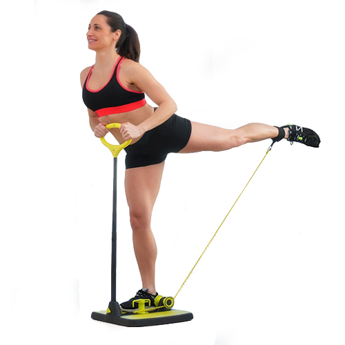 Plateforme fitness multi-exercices fessiers