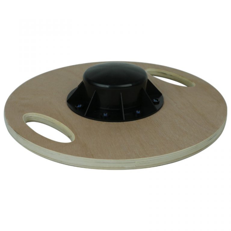 Navaris Planche D'Équilibre Avec Poignées - Plateau Yoga Fitness 40 Cm Bleu