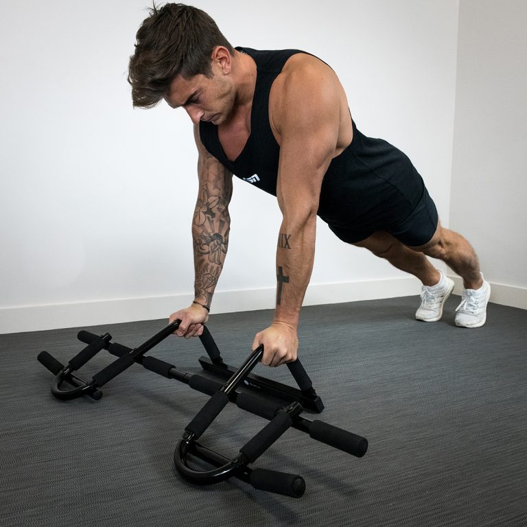 Barre De Traction Sportneer Porte Mentonnière - Fixation Sur Cadre De Porte Sans Vis - Capacité 135 Kg - Neuf