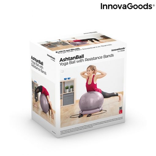 Packaging Swiss ball stable et elastiques fitness