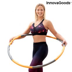 cerceau hula hoop retractable demontable adulte anneau de fitness perte de poids