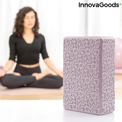 Brique de yoga à motifs detente