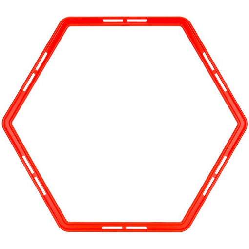 grille d agilite 6 pieces alveole anneau en forme hexagone