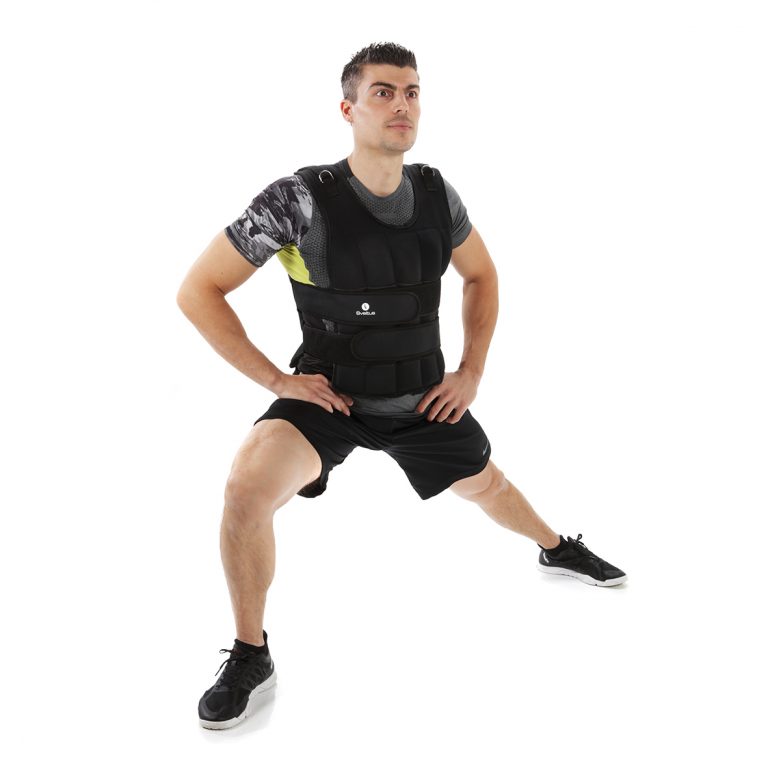 Gilet Lesté Diamond - Poids Réglable 9/10/20/30 Kg - Pour Cross Training, Running, Calisthenics - Tissu Respirant, Sangles Ajustables - Homme/Femme