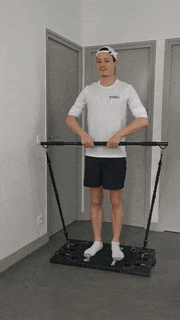 programme musculation elastiques exercice tirage vertical