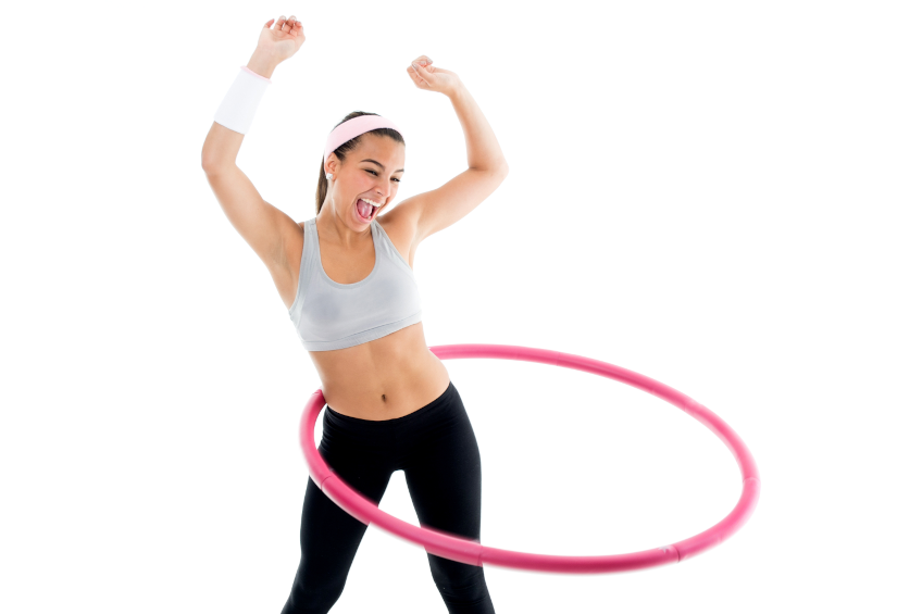 exercice hula hoop