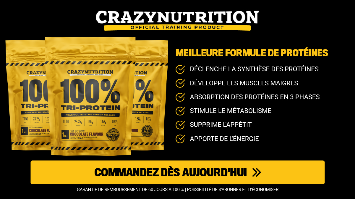 Tri Protein Crazy Nutrition