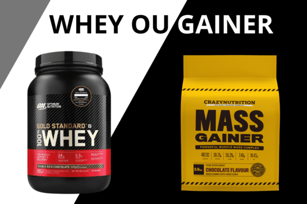 whey ou gainer