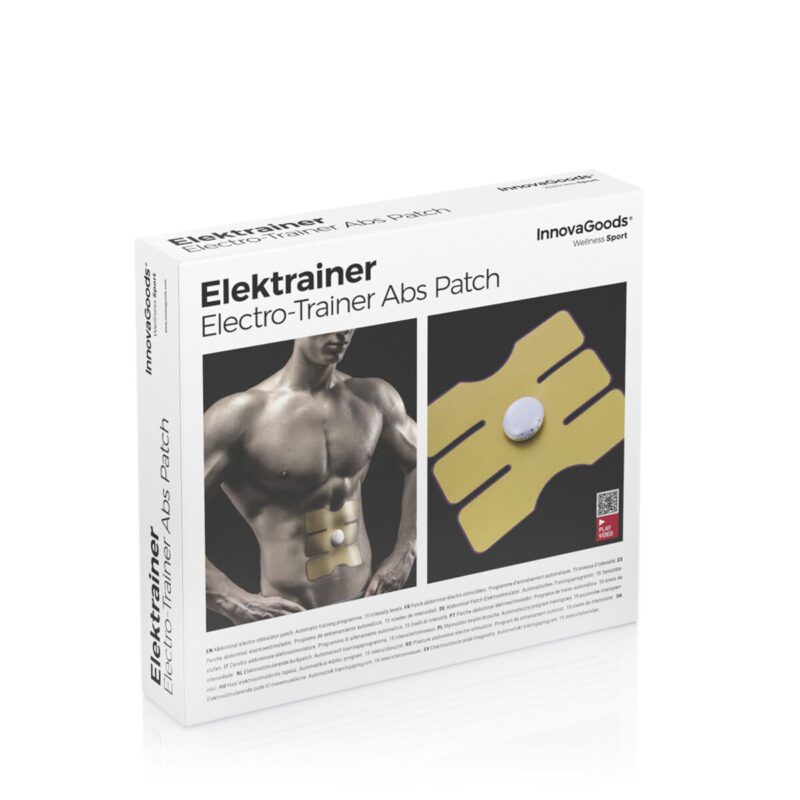 InnovaGoods Patch Électrostimulateur EMS Fessiers Et Cervicales - 6 Programmes, Anti-Cellulite