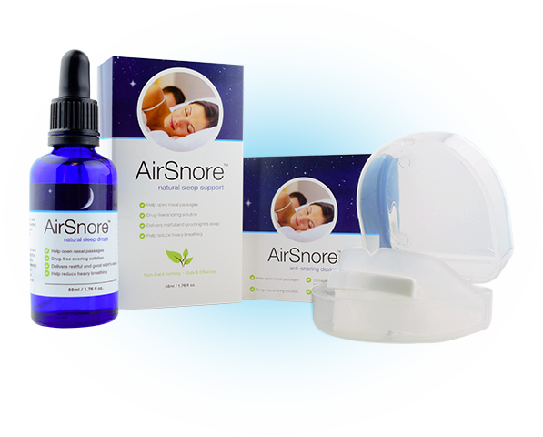 AirSnore embout gouttes