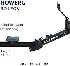 Concept2 Modèle D Rameur avec écran PM5 Noir