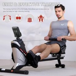 Rameur Musculation avec Systeme Freinage Magnetique ISE