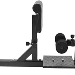 Sissy Squat Machine Réglable Charge Max. 130kg Gorilla Sports