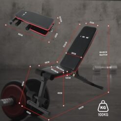 Banc d'Entraînement Abdominaux Multifonction ISE