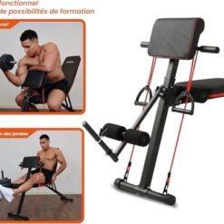 Banc de musculation pliable multifonction DH FitLife