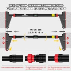 Barre de traction pour portes de 76 à 95 cm RHINOSPORT