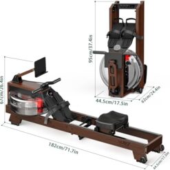 Rameur à Eau Bluetooth Pliable VOWVIT V-W3