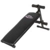 tectake 401078 Banc de Musculation Pour Muscles Abdominaux 120 cm x 33 cm x 63 cm Appareil de Fitness Sport