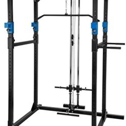 Cage/Station de Musculation Double Barre de Traction Barres à dips TecTake