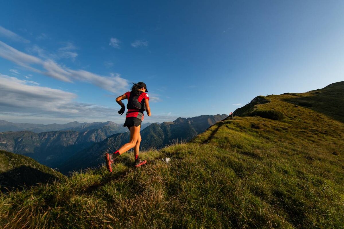 trail entrainement course pente montagne