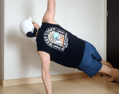 pompes en t (pompes obliques)