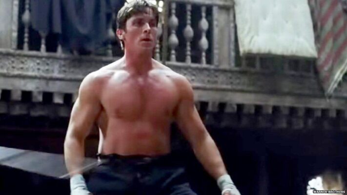 Christian Bale muscle