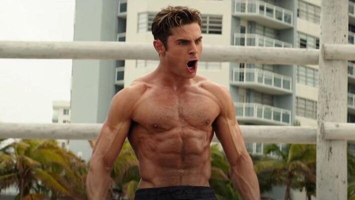 Zac Efron muscle