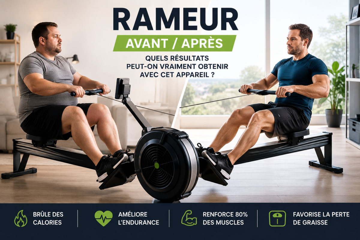 Rameur avant apres resultats