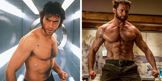 hugh jackman evolution