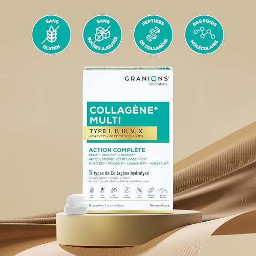 Granions Collagene Marin Multi Collagene & Vitamine C 60 Cps