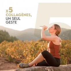 Multi Collagène Marin et Bovin 1650mg. 180 Gélules. Peptide de Collagene Hydrolysé Type 1, 2, 3, 5, 10. Complexe Collagene pour la Peau, Articulations et Cheveux + Vitamine C. N2 Natural Nutrition