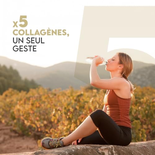 Multi Collagène Marin et Bovin 1650mg. 180 Gélules. Peptide de Collagene Hydrolysé Type 1, 2, 3, 5, 10. Complexe Collagene pour la Peau, Articulations et Cheveux + Vitamine C. N2 Natural Nutrition