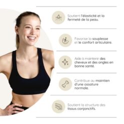 Multi Collagène Marin et Bovin 1650mg. 180 Gélules. Peptide de Collagene Hydrolysé Type 1, 2, 3, 5, 10. Complexe Collagene pour la Peau, Articulations et Cheveux + Vitamine C. N2 Natural Nutrition