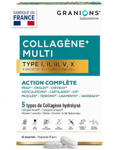 Granions Collagene Marin Multi Collagene & Vitamine C 60 Cps