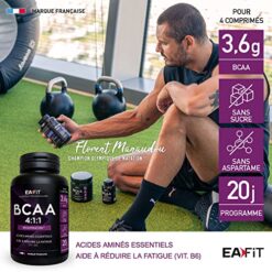 BCAA 4:1:1 Eafit Pre Workout Musculation 80 Comprimés