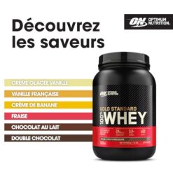 Optimum Nutrition Gold Standard 100% Whey Protéine en Poudre, 899 g