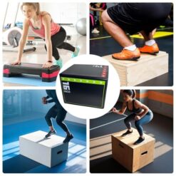 Step Box Training 3 En 1 Soft Jump Box Fitness Plyo Spring Board Entraînement À Domicile | Banc De Saut En Mousse Pour Adultes Et, Éponge EPE, Exercice Sportif, 40x30x35cm