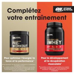 Optimum Nutrition Gold Standard BCAA en Poudre, Goût Pêche et Fruit de la Passion, 266g, 28 Doses