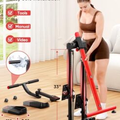 YOLEO Stepper Pliable pour Appartement avec 3 Programmes d'Entraînement