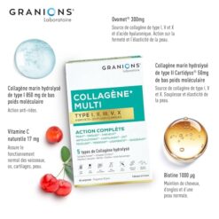 Granions Collagene Marin Multi Collagene & Vitamine C 60 Cps