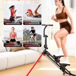 YOLEO Stepper Pliable pour Appartement avec 3 Programmes d'Entraînement