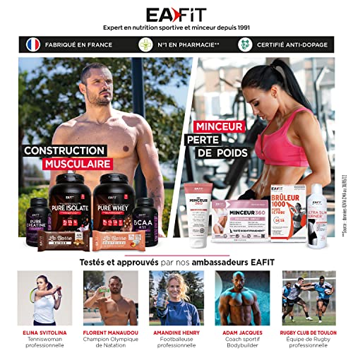 BCAA 4:1:1 Eafit Pre Workout Musculation 80 Comprimés