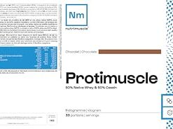 Nutrimuscle Whey Native Protimuscle Nutrimuscle 1 Kg Chocolat