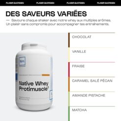 Nutrimuscle Whey Native Protimuscle Nutrimuscle 1 Kg Chocolat